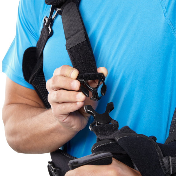ARC 2.0 shoulder brace buckle attachment point