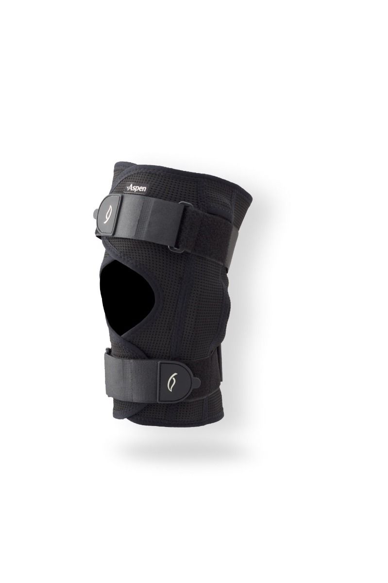 Limited Motion Knee Brace (ROM Brace)-Universal Knee Support (Black)